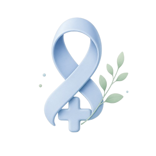 Illustration bleue santé de la femme